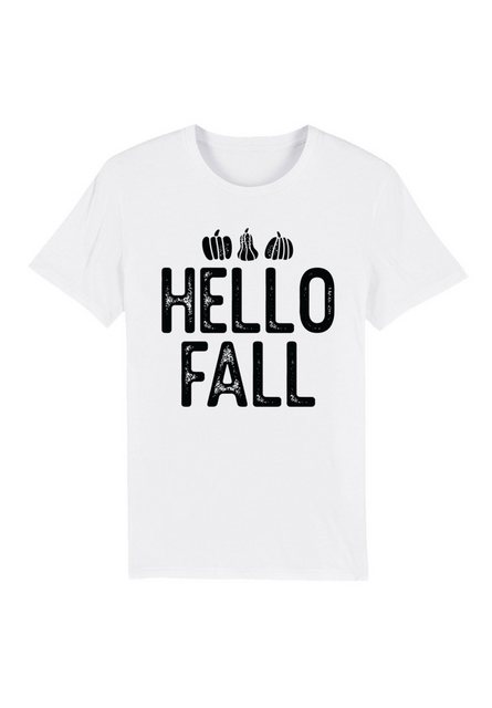 F4NT4STIC T-Shirt Hello Fall Herbst Premium Qualität, Halloween, Herbst günstig online kaufen