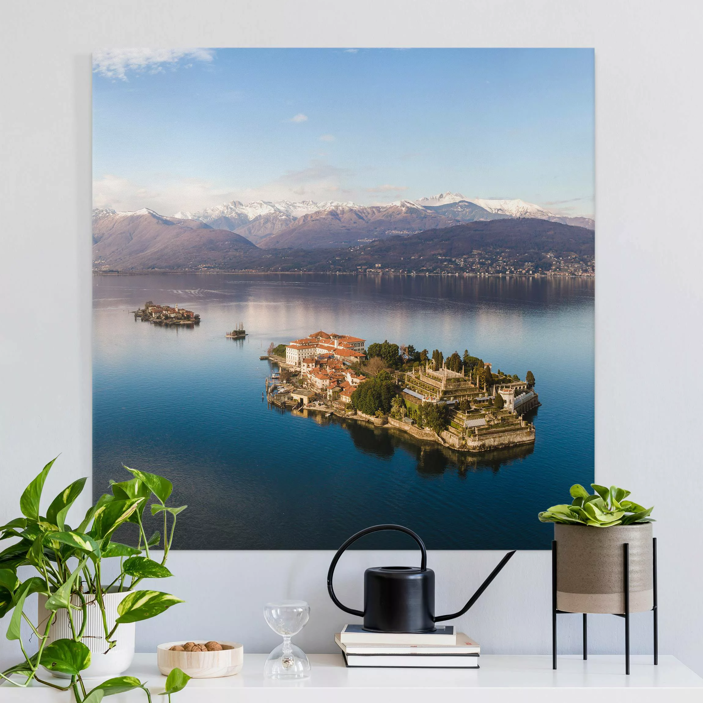 Leinwandbild Insel Isola Bella in Italien günstig online kaufen