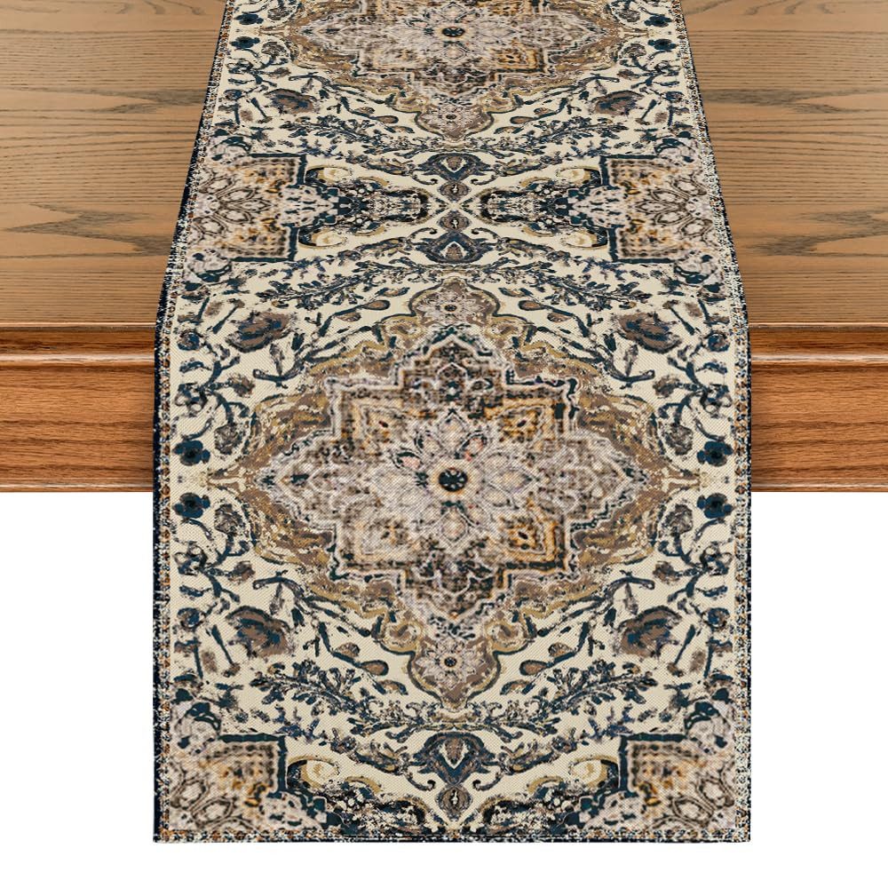 Kaket Tischläufer Boho-Stil Tischläufer, Küchen Esstisch günstig online kaufen
