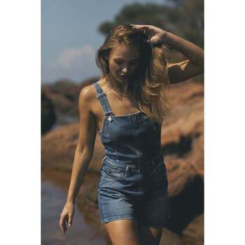 Le Temps des Cerises  Overalls Playsuit latzhose aus denim SOFIA günstig online kaufen