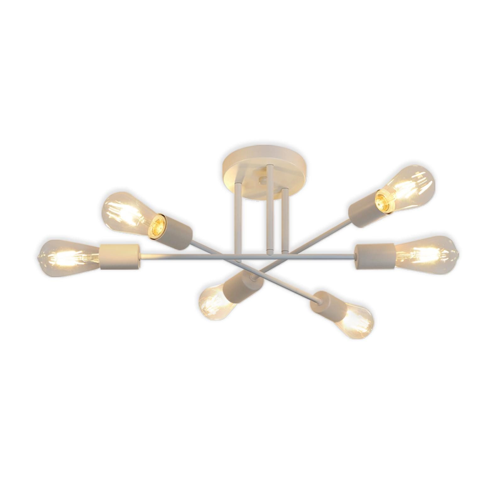 Nettlife Deckenleuchten Rustikal Wohnzimmer Schwarz Vintage günstig online kaufen