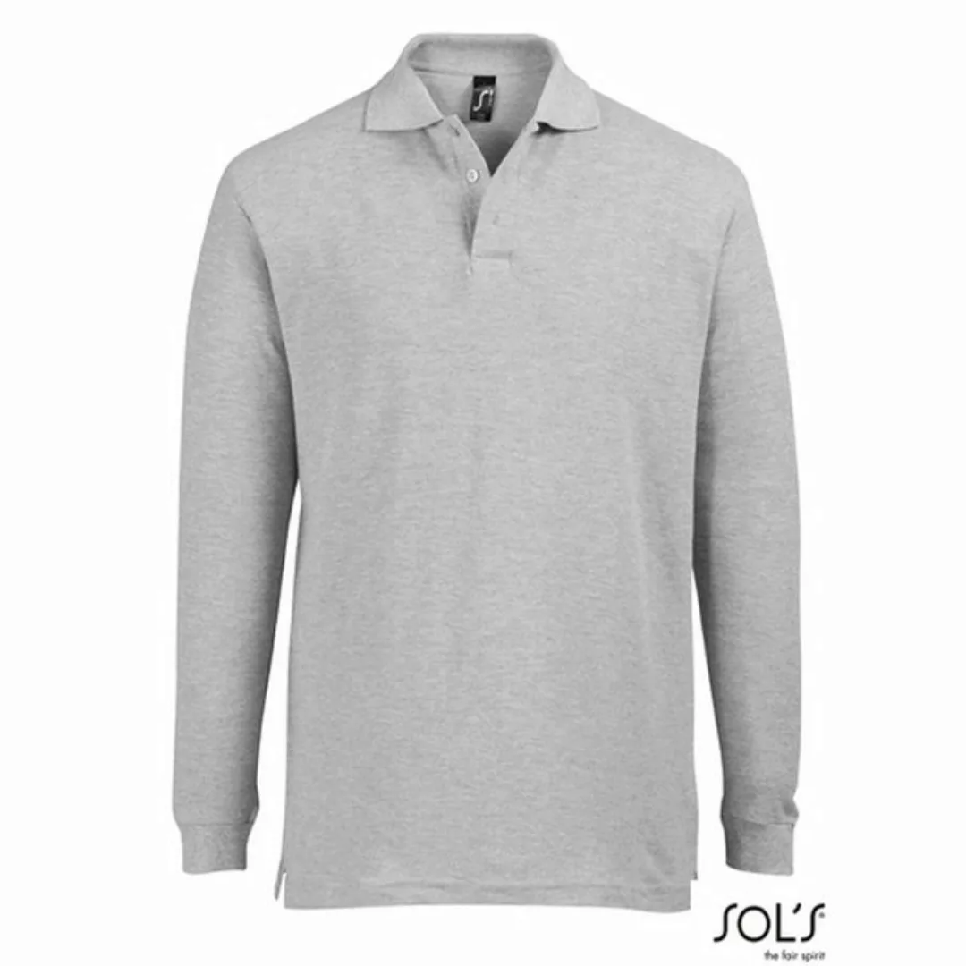 SOLS Langarm-Poloshirt Herren Longsleeve Poloshirt Star günstig online kaufen