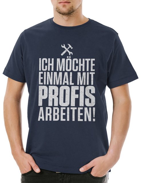 Urban Backwoods Print-Shirt Handwerker Profi Herren T-Shirt Heimwerker Köni günstig online kaufen