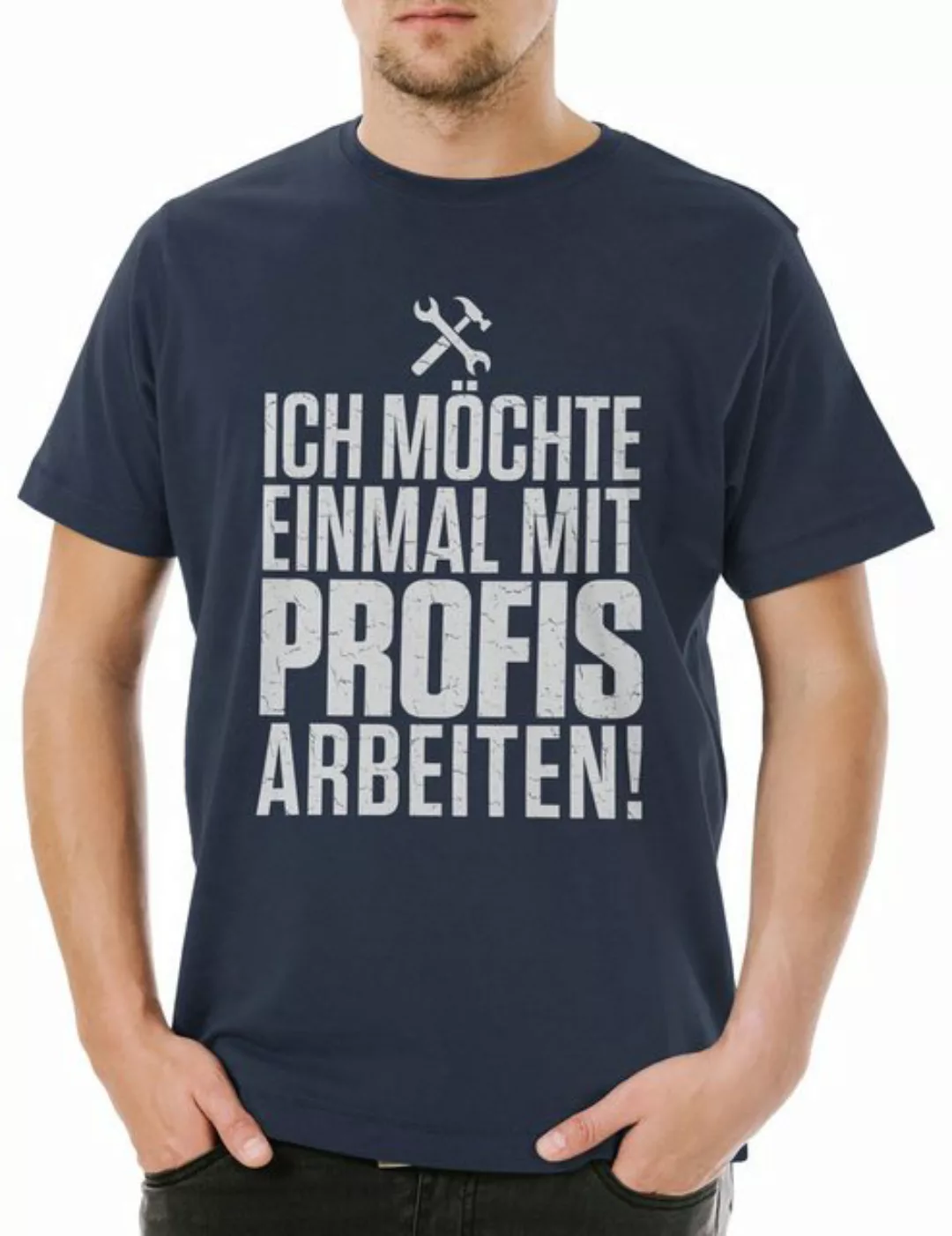 Urban Backwoods Print-Shirt Handwerker Profi Herren T-Shirt Heimwerker Köni günstig online kaufen