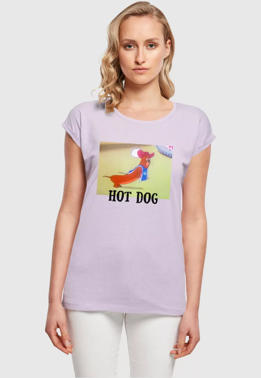 ABSOLUTE CULT T-Shirt "ABSOLUTE CULT Damen Ladies Tom and Jerry - Hot Dog T günstig online kaufen