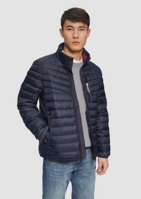 s.Oliver Allwetterjacke Steppjacke mit sportiven Kontrastdetails Kontrast-D günstig online kaufen