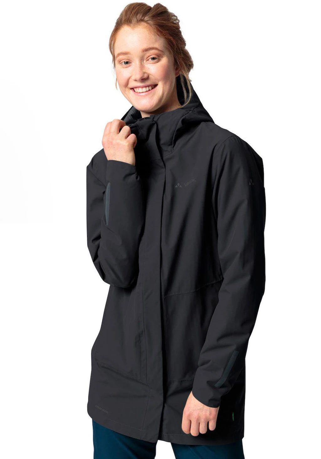 VAUDE Funktionsmantel "WOMENS CYCLIST PADDED PARKA II", (1 tlg.), Wasserdic günstig online kaufen
