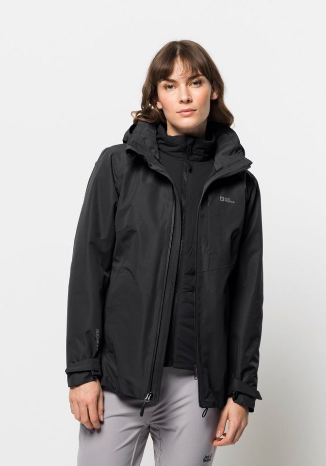 Jack Wolfskin 3-in-1-Funktionsjacke BERGLAND 3IN1 JKT W günstig online kaufen