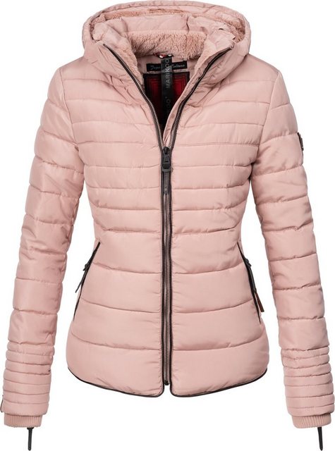 Marikoo Winterjacke Amber stylische Steppjacke mit Teddyfutter günstig online kaufen