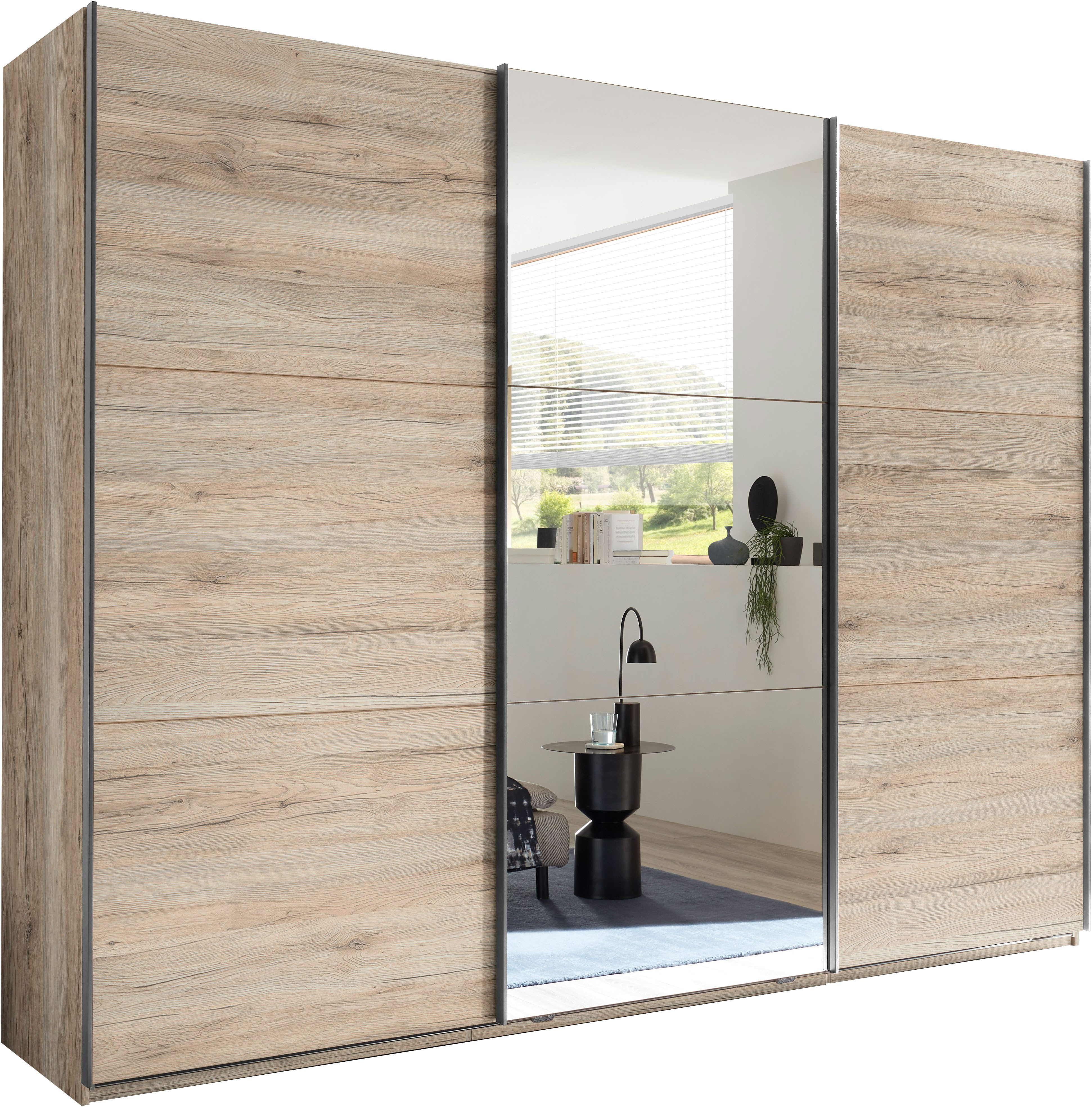 Schlafkontor Schwebetürenschrank Bravo Kleiderschrank, Schiebetürenschrank günstig online kaufen