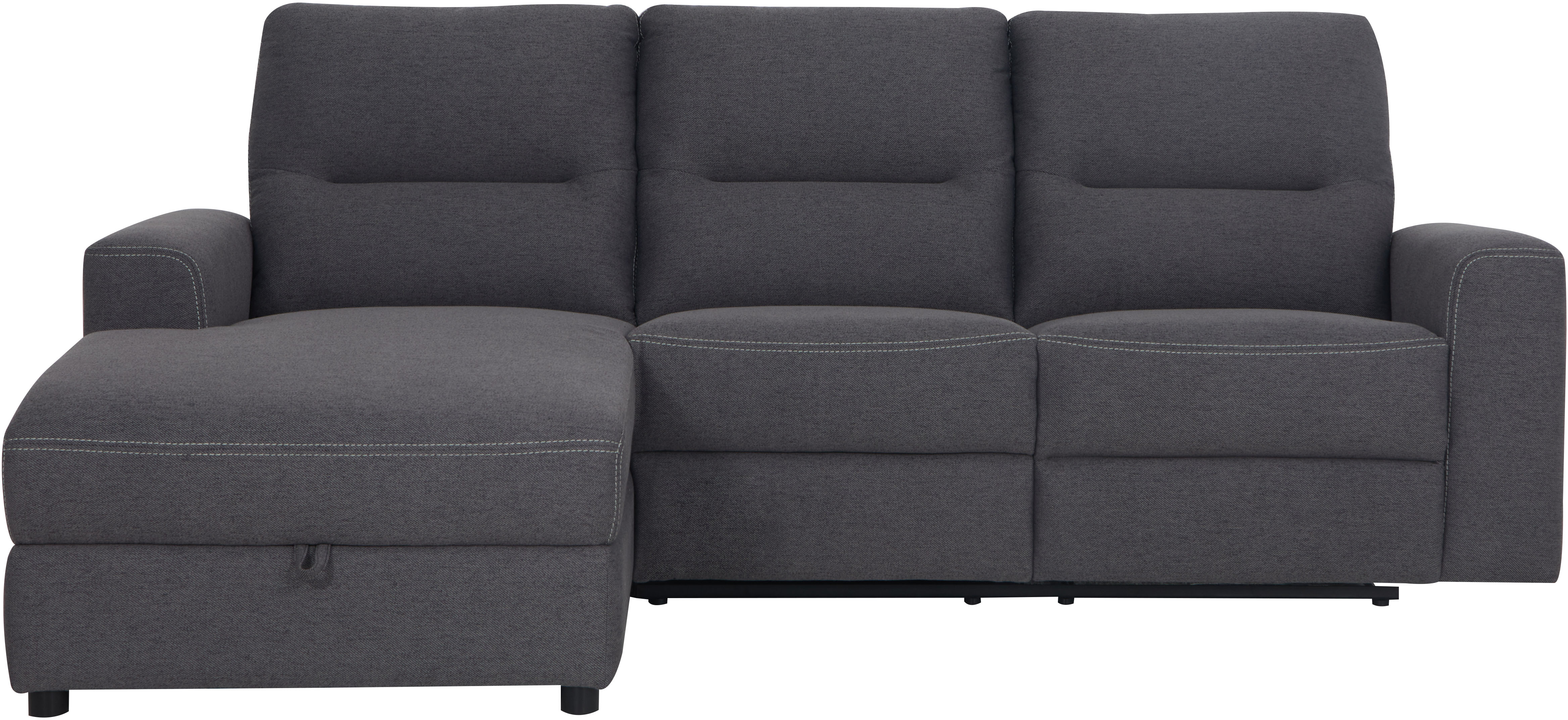 Home affaire Ecksofa "VENOIR, L-Form, 250 cm, manuelle u. elektrische Funkt günstig online kaufen
