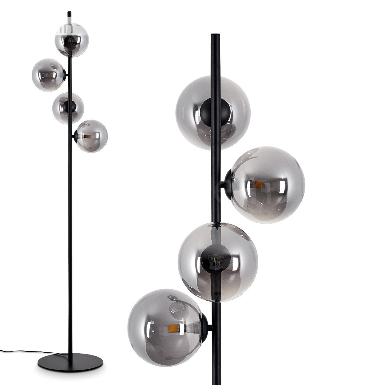 hofstein Stehlampe »Garaguso« moderne Stehlampe aus günstig online kaufen