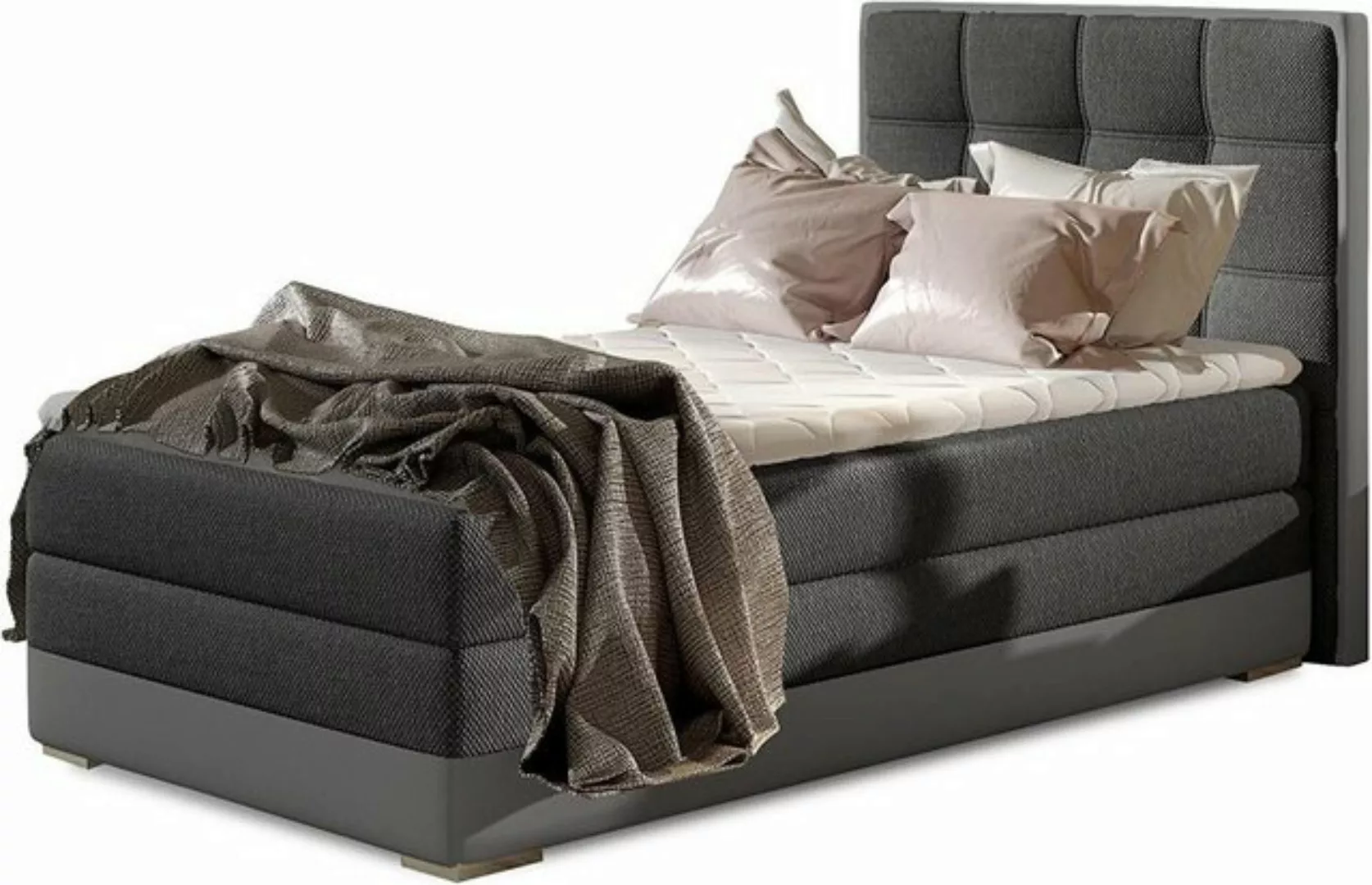 Best for Home Boxspringbett Aster Bonellfederkern inkl. Topper mit Lieferun günstig online kaufen