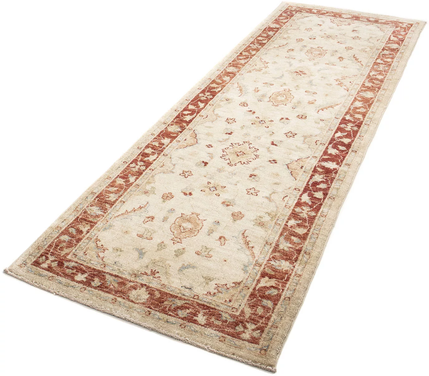 morgenland Orientteppich »Ziegler - 246 x 77 cm - beige«, rechteckig, Wohnz günstig online kaufen