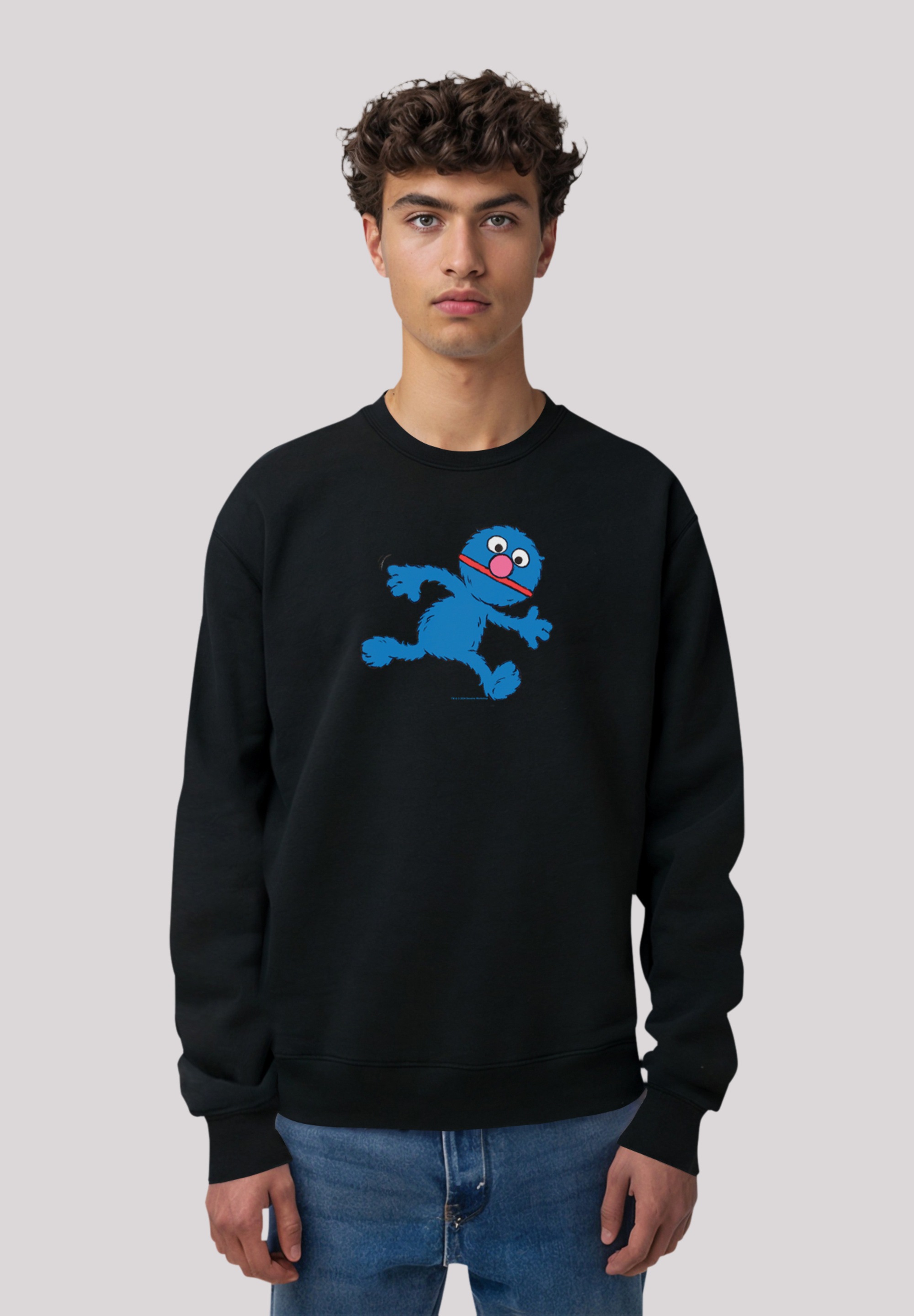 F4NT4STIC Sweatshirt "Sesamstraße Grobie Running", Premium Qualität günstig online kaufen