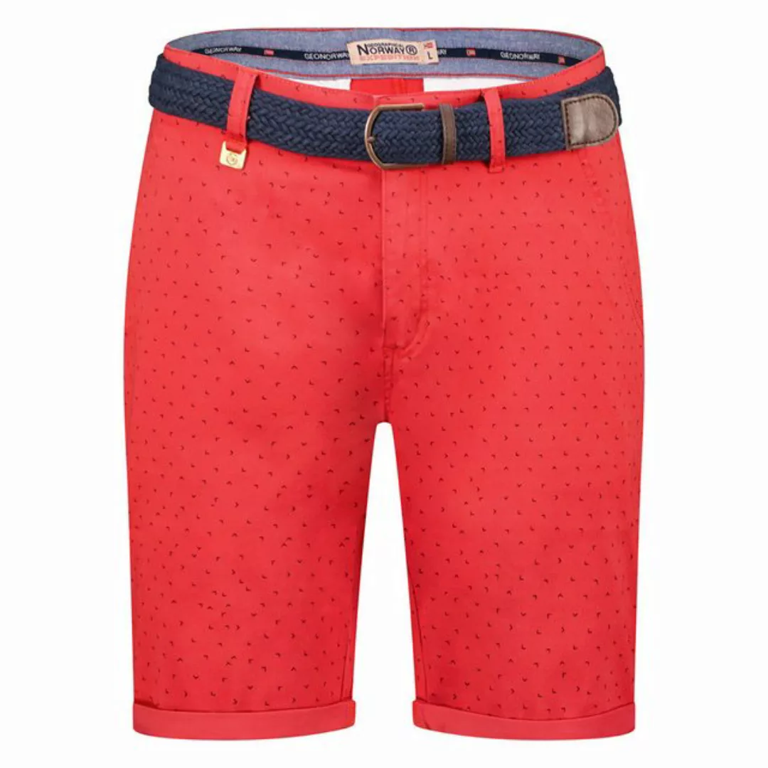 Geographical Norway Chinos Chino Shorts kurze Hose Bermuda Knielang Stoff b günstig online kaufen