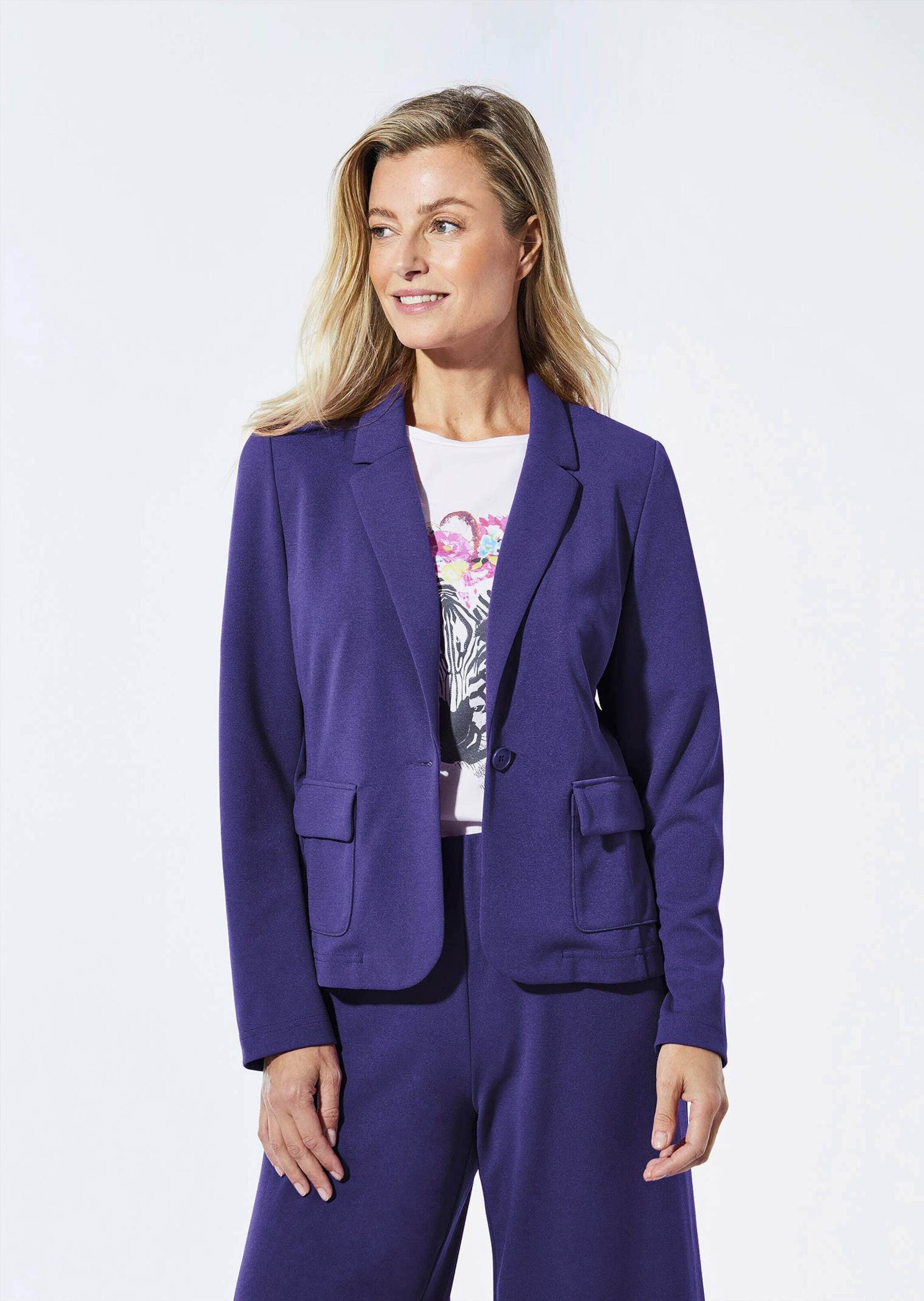 GOLDNER Jerseyblazer Kurzgröße: Jersey-Blazer günstig online kaufen