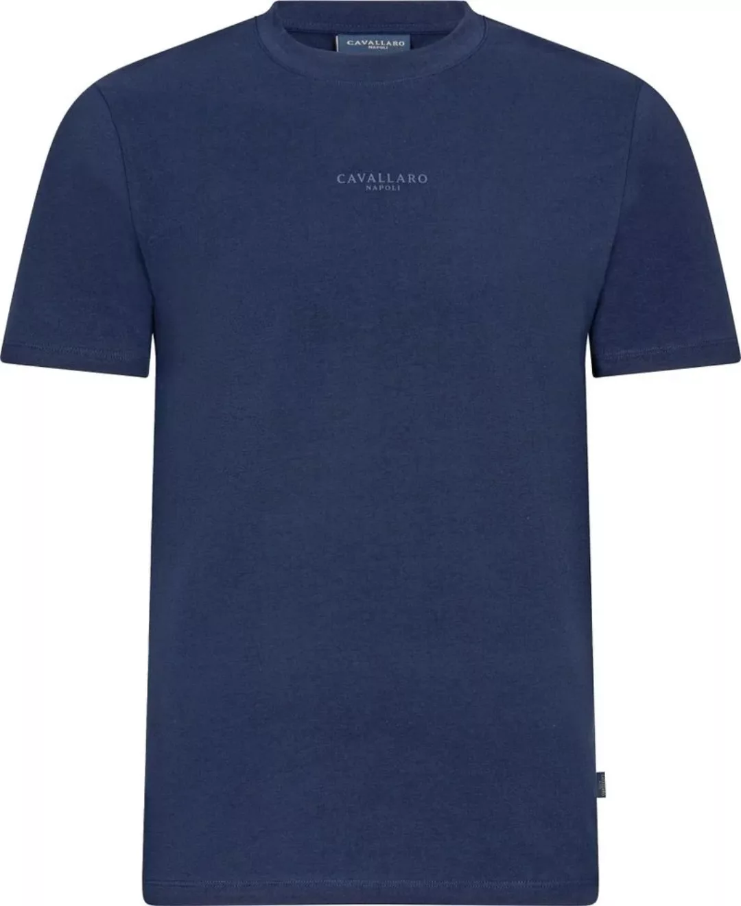 Cavallaro Darione T-Shirt Logo Navy - Größe XL günstig online kaufen