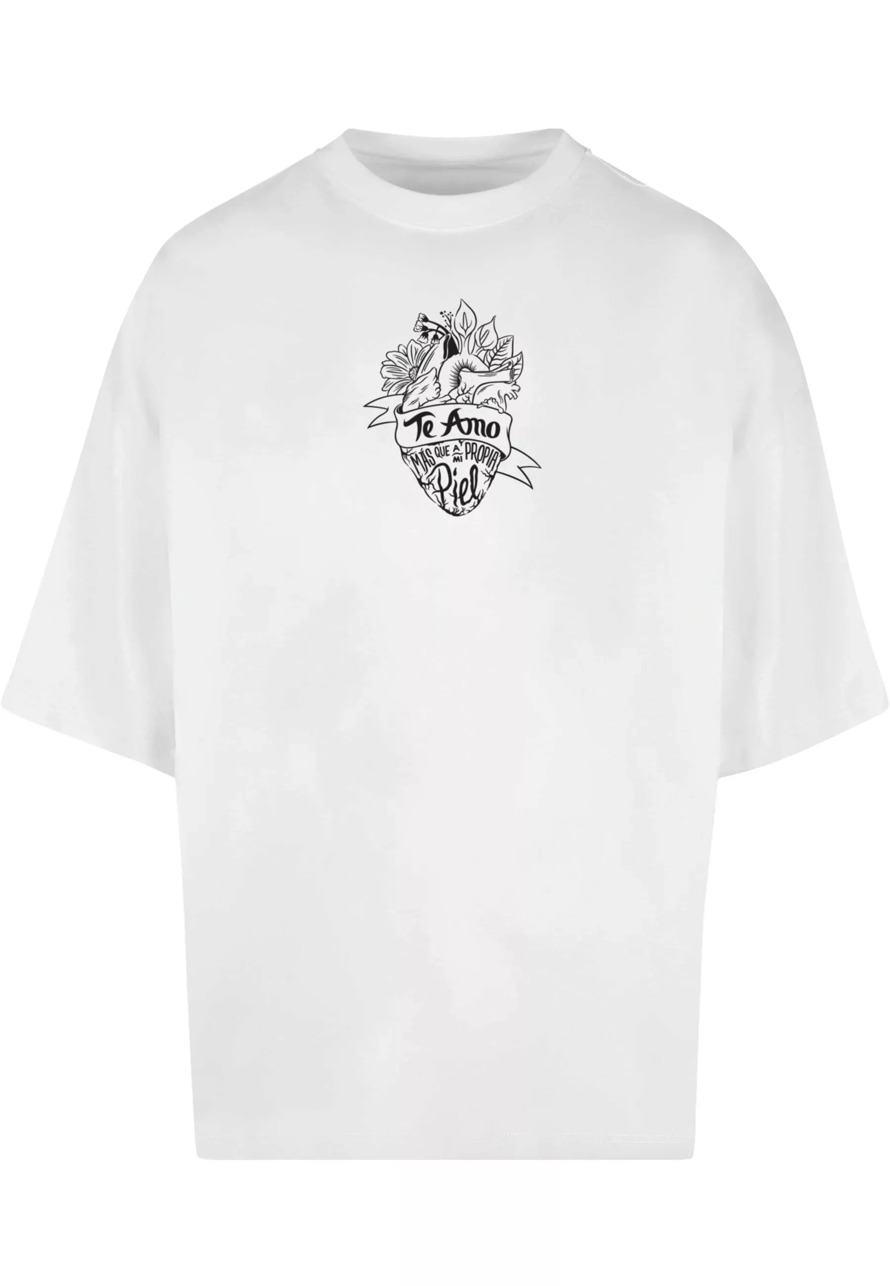 Merchcode T-Shirt "Merchcode Herren Frida Kahlo - Te amo outline Huge Tee", günstig online kaufen