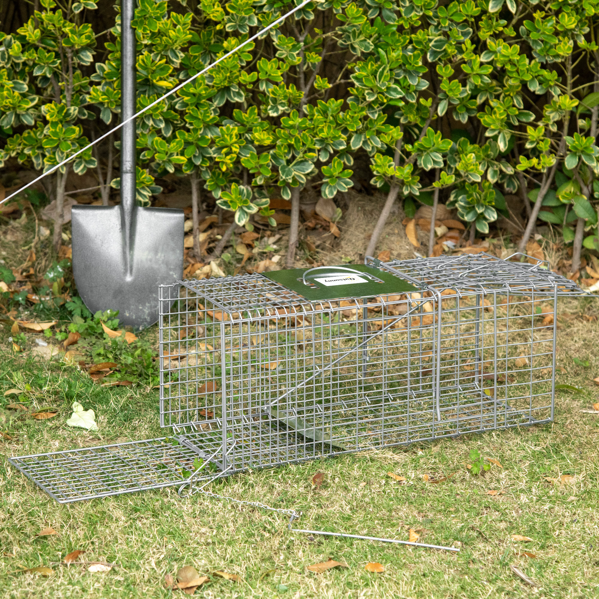 Outsunny Lebendfalle Faltbare Fangkäfig für kleine Tiere wie Ratten und Mäu günstig online kaufen