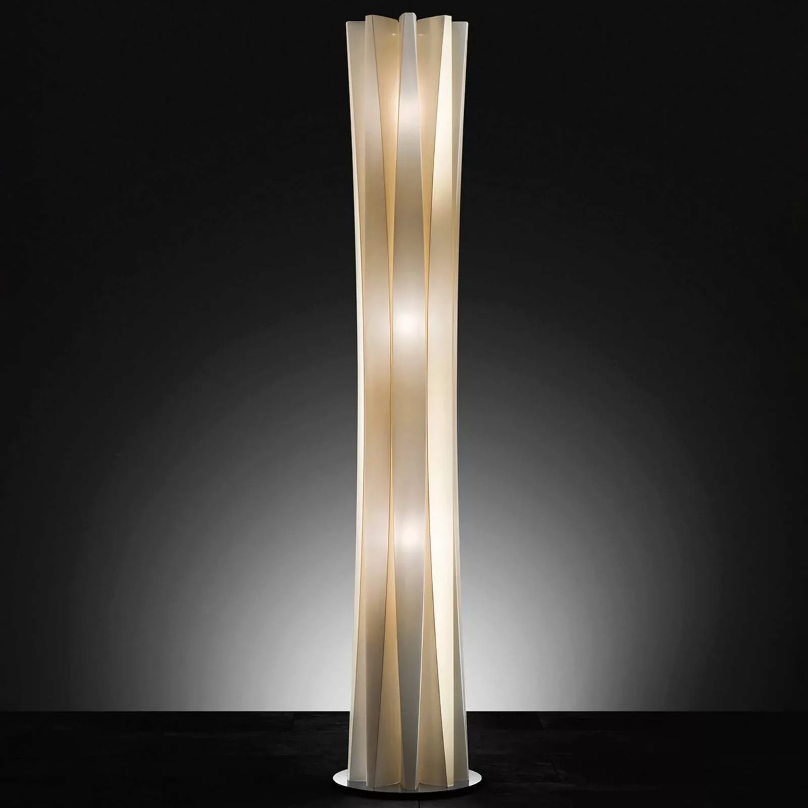 Slamp Bach Stehleuchte, Höhe 161 cm, gold günstig online kaufen