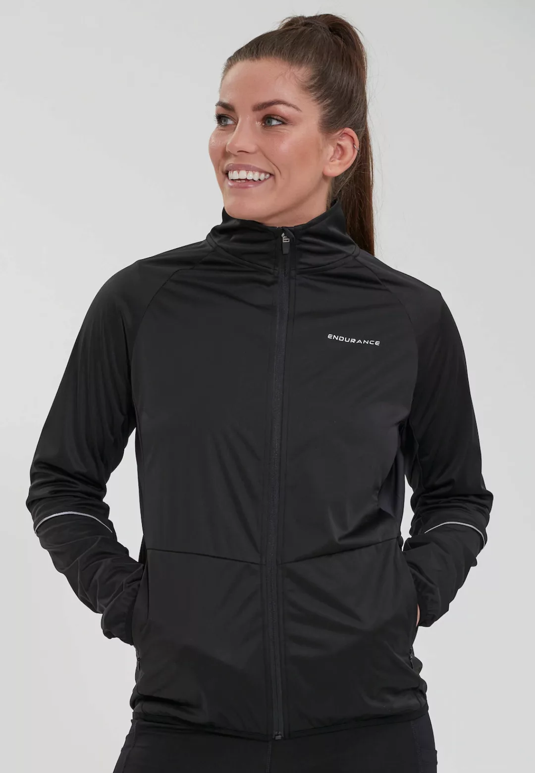 ENDURANCE Laufjacke "Elving", aus elastischem 4-Wege-Stretch-Material günstig online kaufen