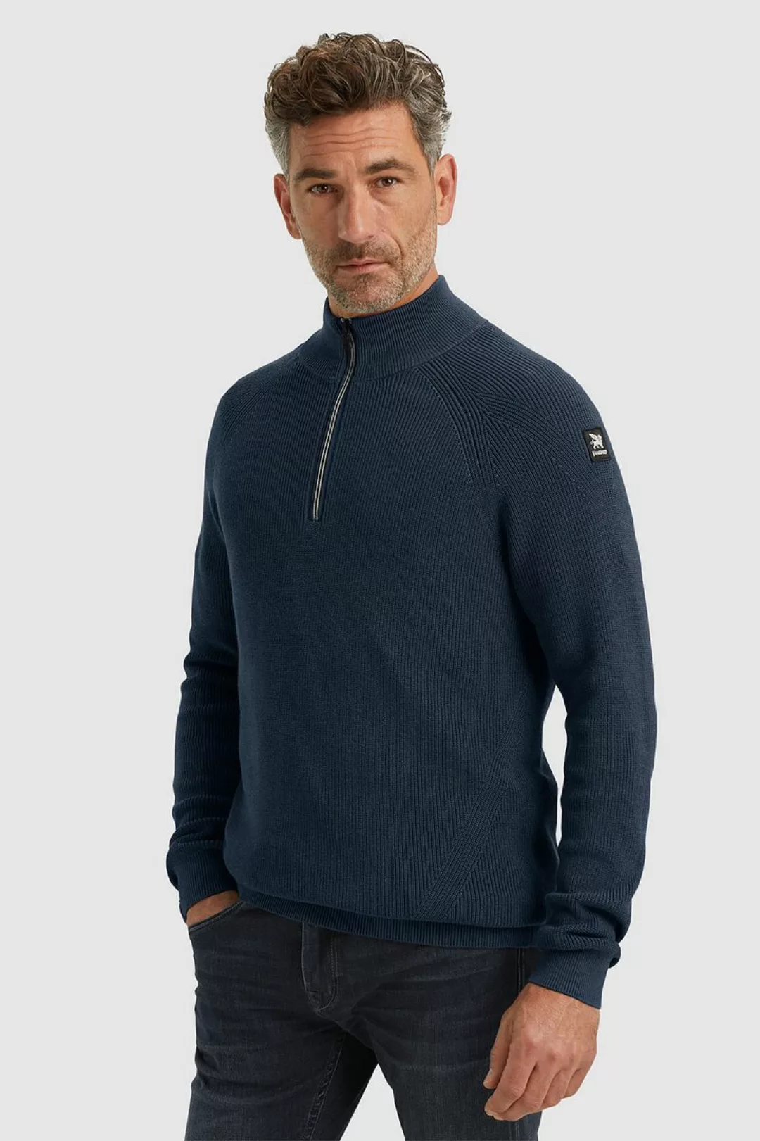 Vanguard Halfzip Pullover Navy - Größe XXL günstig online kaufen