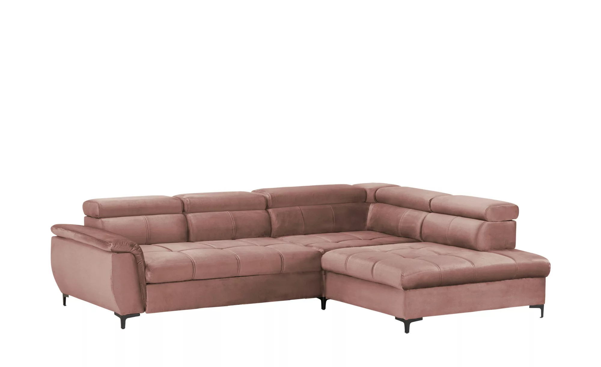 switch Ecksofa  Denvo ¦ rosa/pink ¦ Maße (cm): B: 290 H: 94 T: 217 Polsterm günstig online kaufen