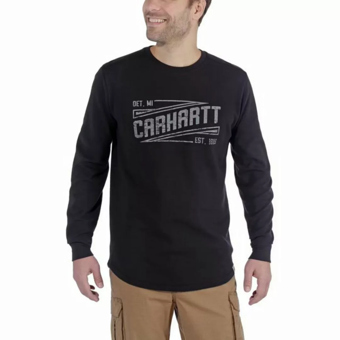 Carhartt Langarmshirt 103850 bedrucktes Langarmshirt günstig online kaufen