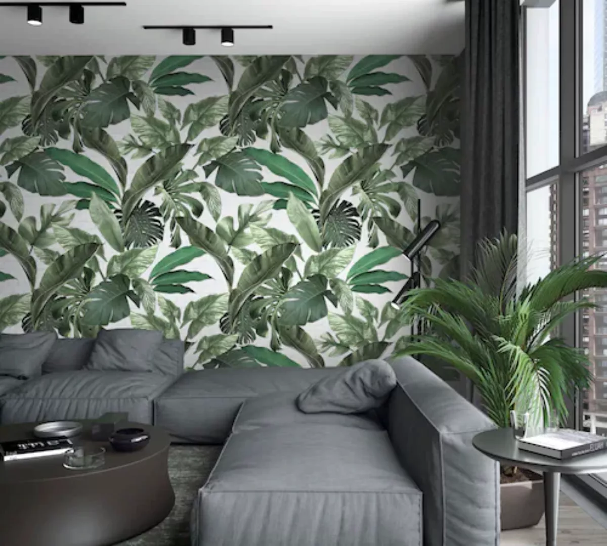 Marburg Fototapete »Leaves«, moderne Vliestapete für Wohnzimmer Schlafzimme günstig online kaufen