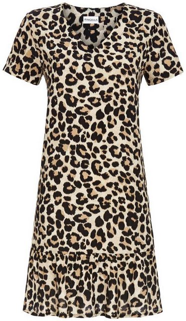 Ringella Strandkleid Damen Kleid im Animal Print (1-tlg) V-Ausschnitt günstig online kaufen