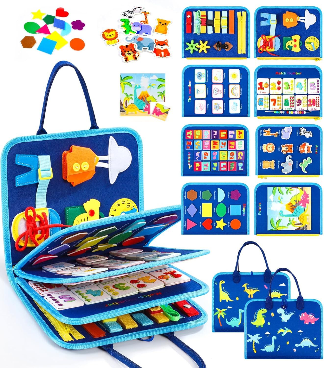 POPOLIC Lernspielzeug Busy Board für Kinder günstig online kaufen