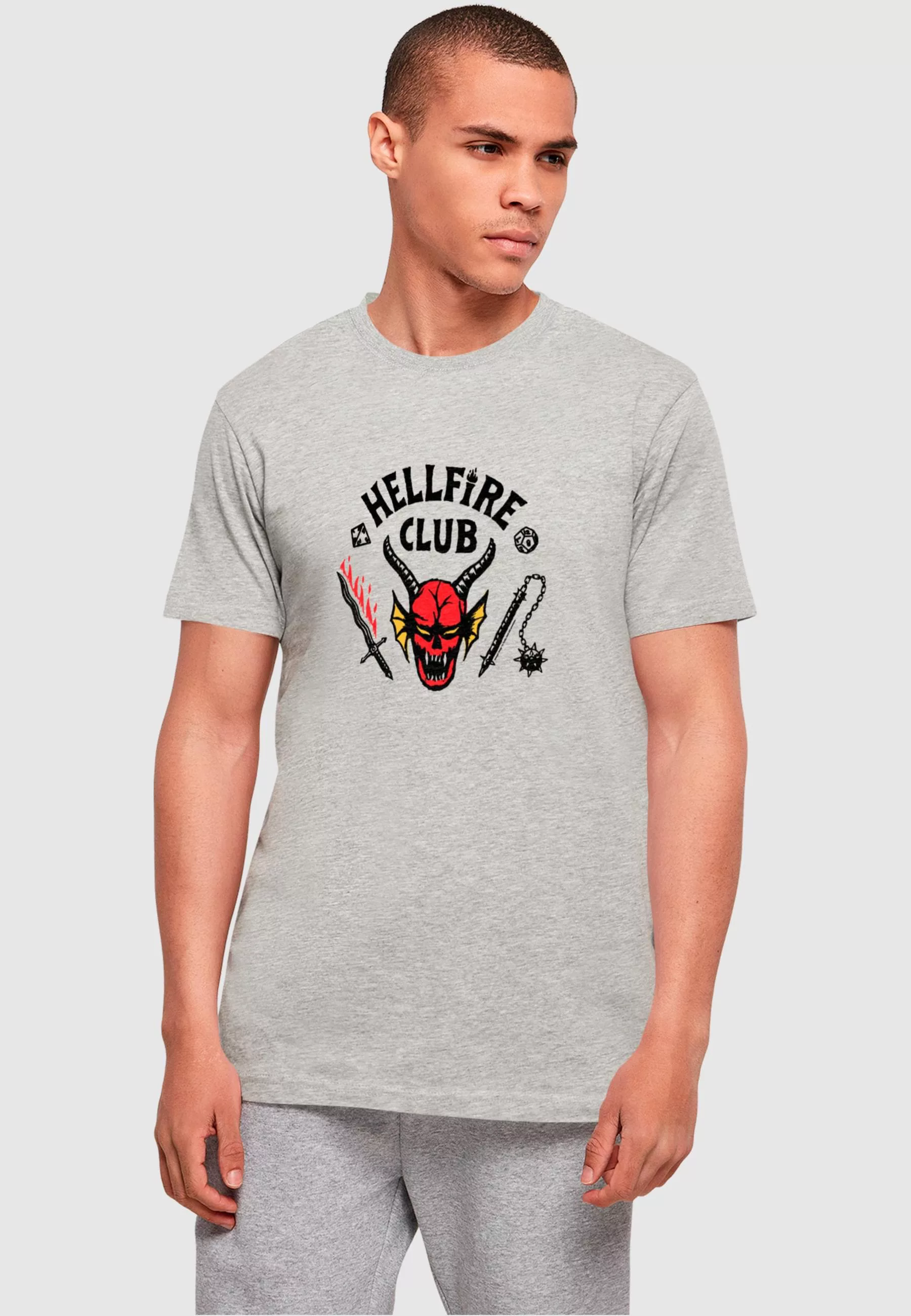 ABSOLUTE CULT T-Shirt "ABSOLUTE CULT Herren Stranger Things - Hellfire Club günstig online kaufen