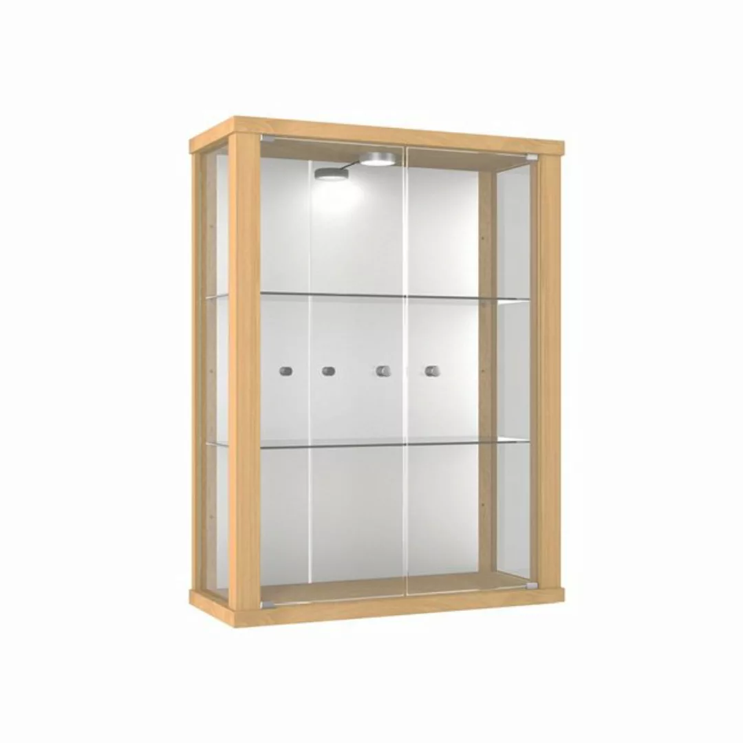 VR-Wohnideen Hängevitrine C1013 (Glasvitrine (80x60x20 cm) mit 2 Glastüren) günstig online kaufen