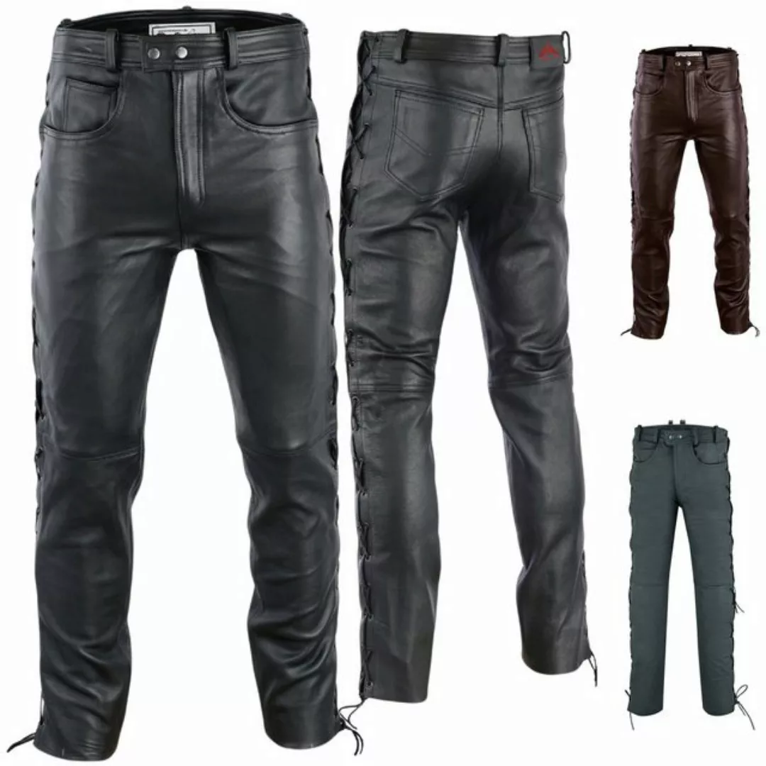 RadMasters Motorradhose GW860 Stylish Biker Lederjeans aus Büffelleder günstig online kaufen