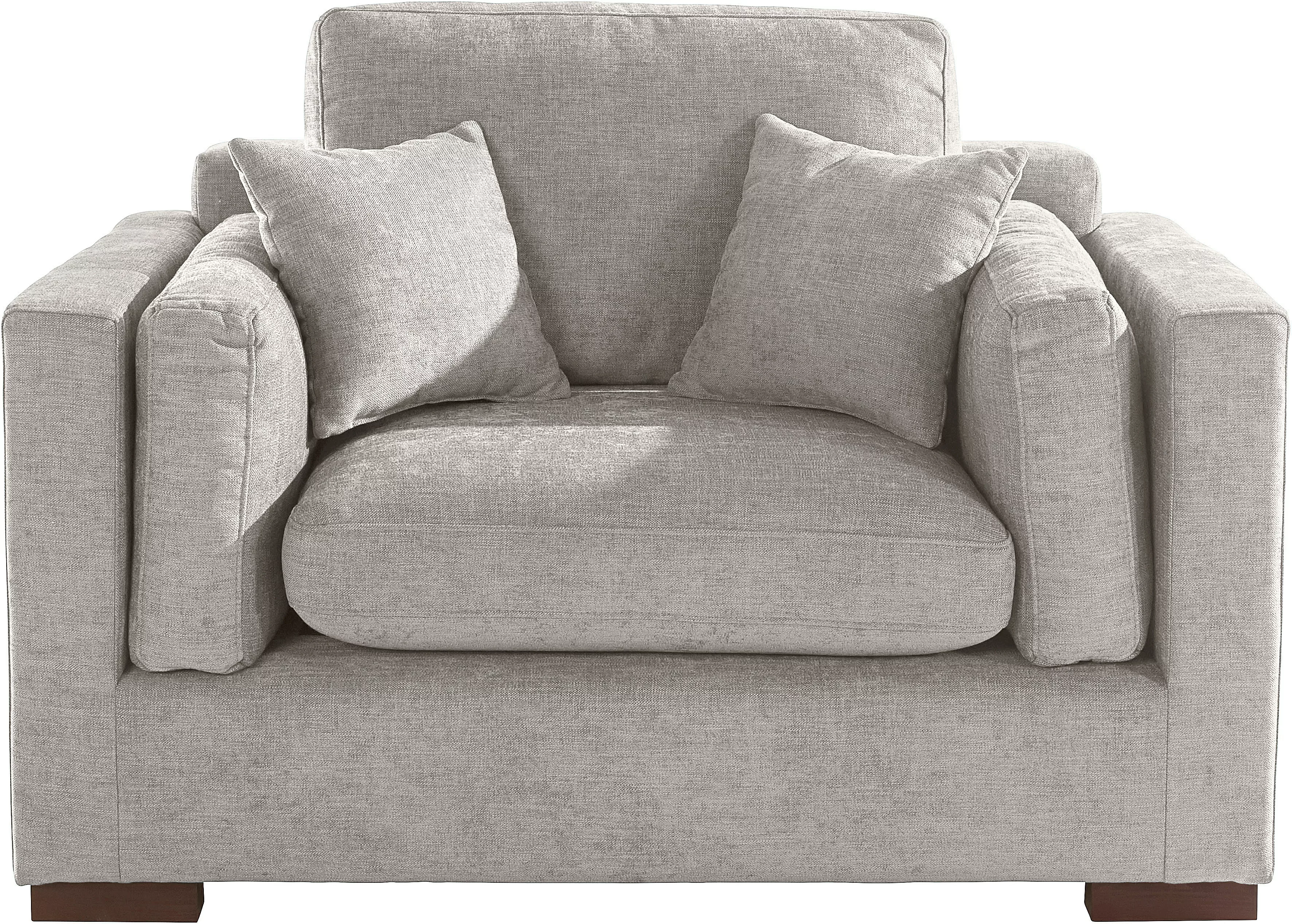 Home affaire Loveseat "Fresh Pond Sessel", weicher Sitzkomfort, incl. Zierk günstig online kaufen