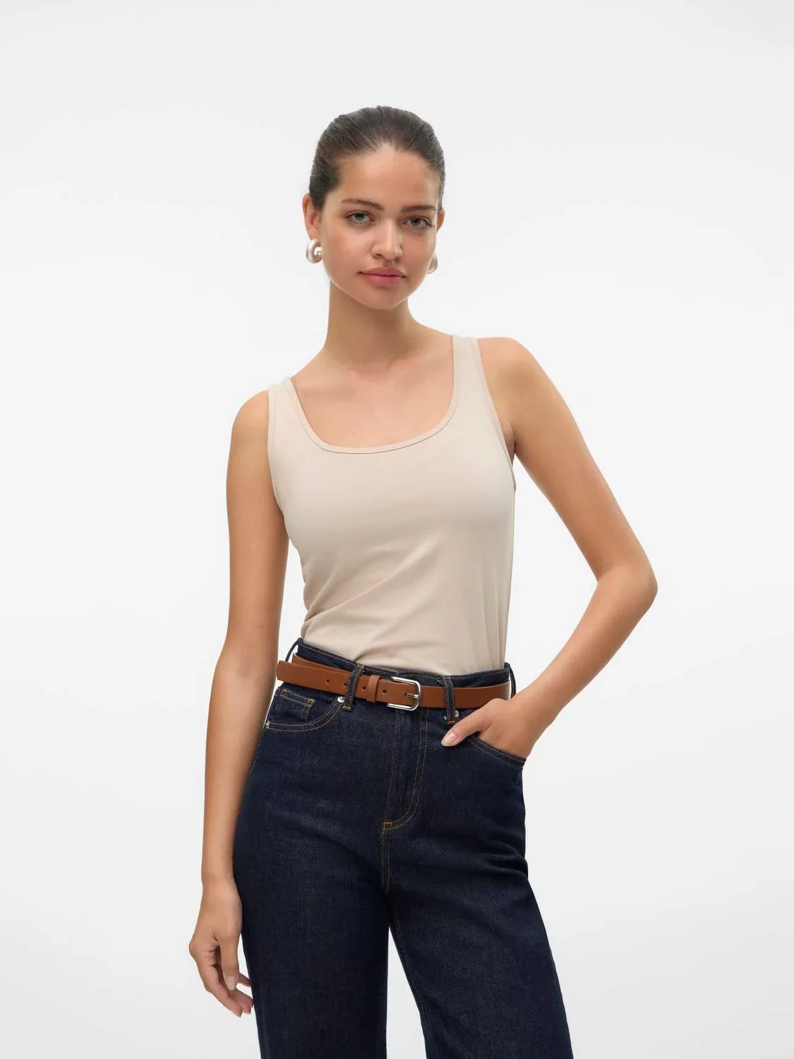 Vero Moda Shirttop "VMLULU LONG TANK TOP JRS GA NOOS" günstig online kaufen