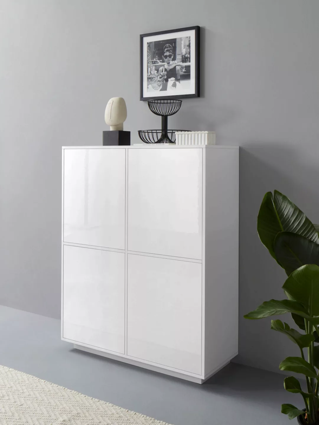 INOSIGN Highboard "bloom", Höhe ca. 126 cm günstig online kaufen