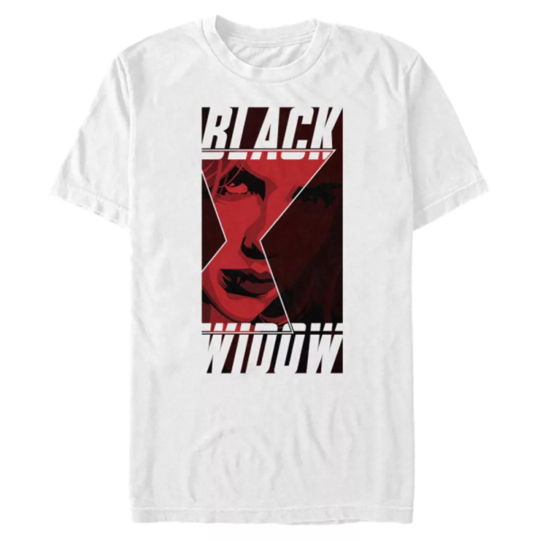 Marvel - Black Widow - Black Widow Widow Square - Männer T-Shirt günstig online kaufen