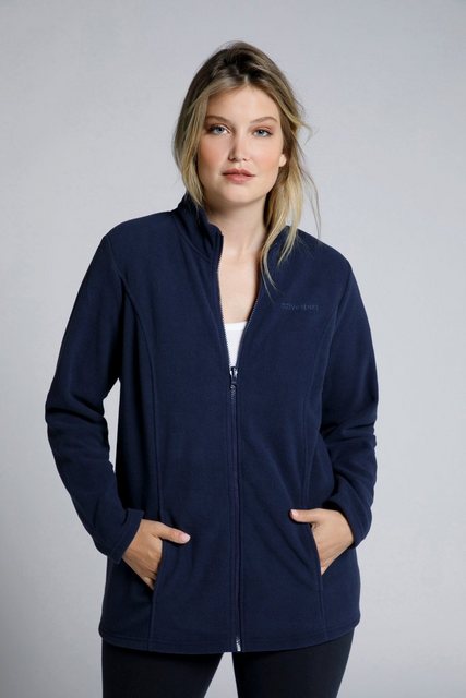 Ulla Popken Sweatjacke Fleecejacke Baukastensystem Innenjacke Stehkragen günstig online kaufen