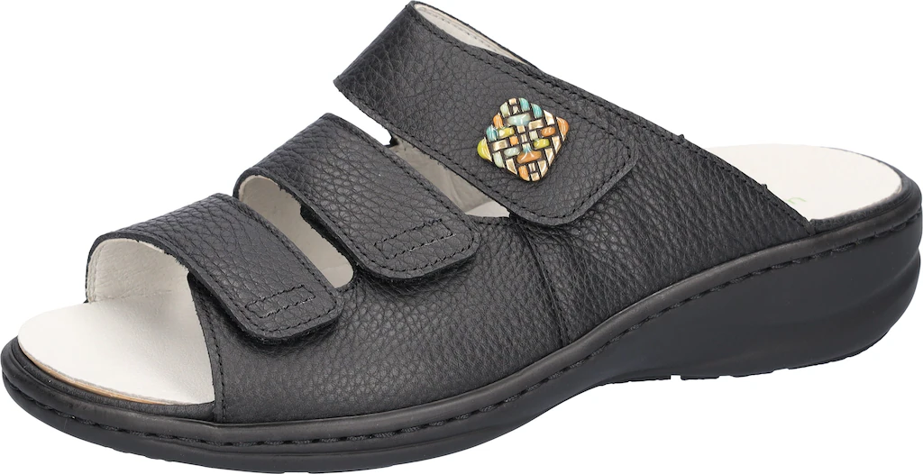Waldläufer Pantolette "Heria", Keilabsatz, Sommerschuh, Schlappen in Weite günstig online kaufen