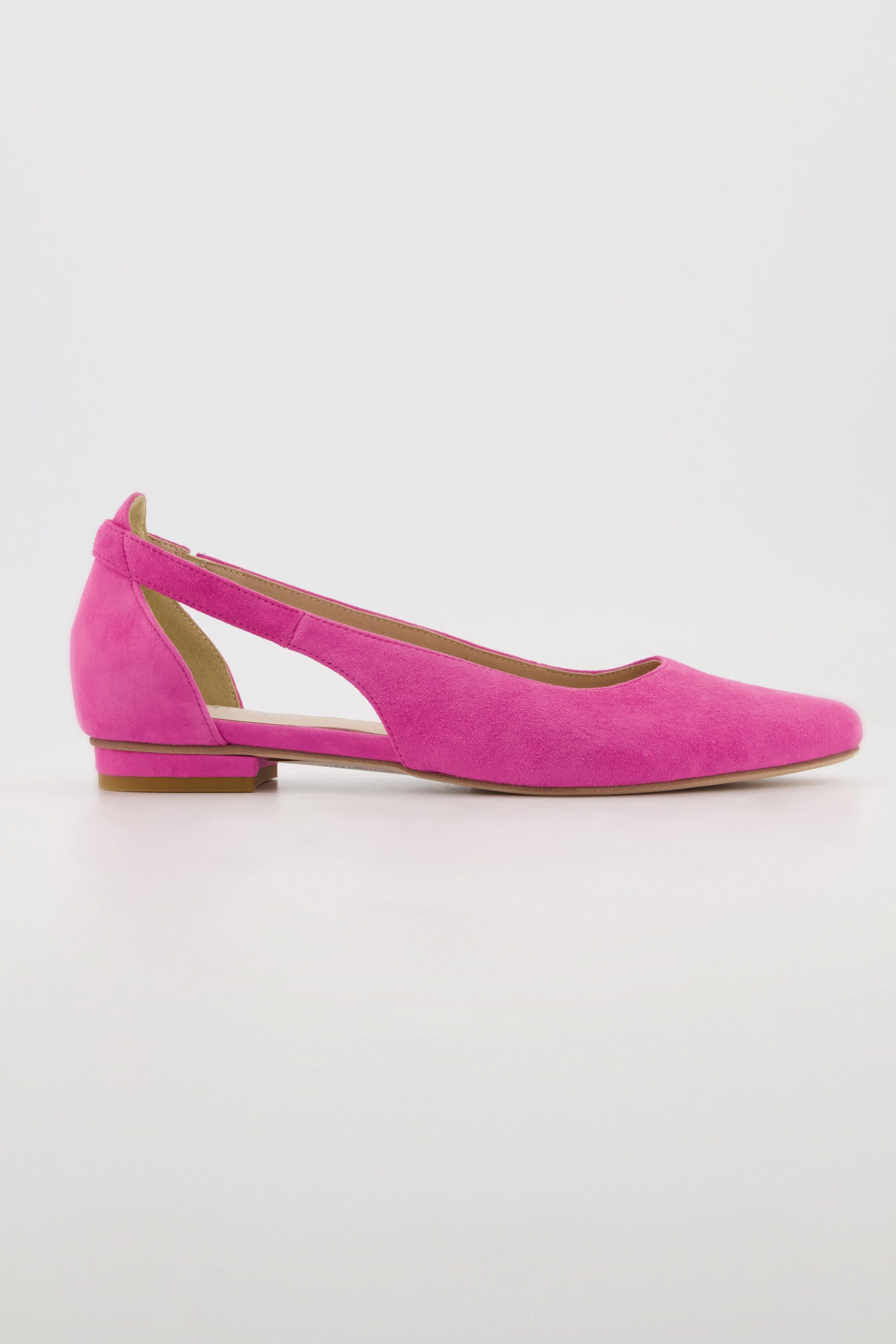 Ulla Popken Leder-Ballerinas Cut-Out Weite H günstig online kaufen