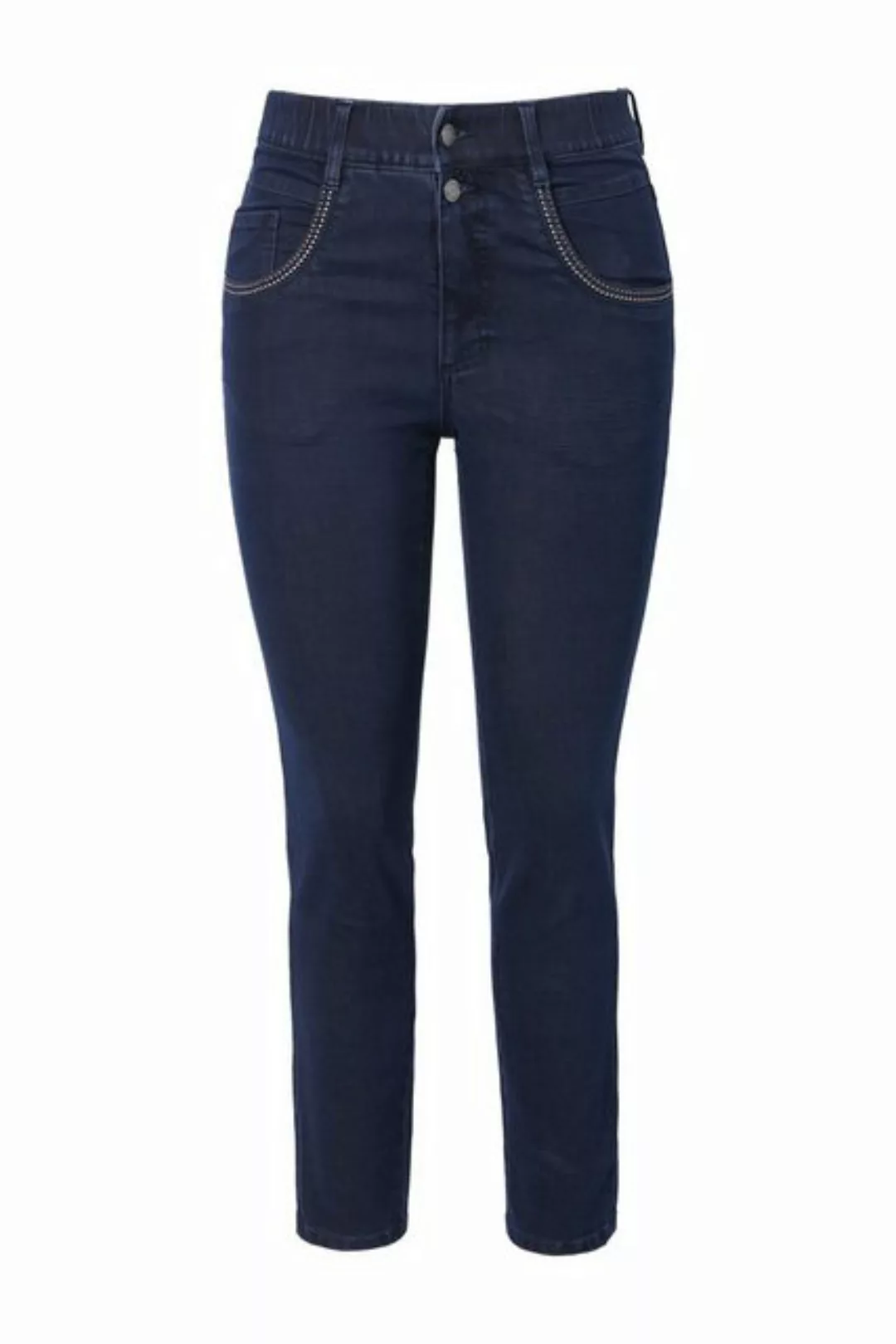 Laurasøn Röhrenjeans Jeans Slim Fit 5-Pocket mit recycelten Polyester günstig online kaufen