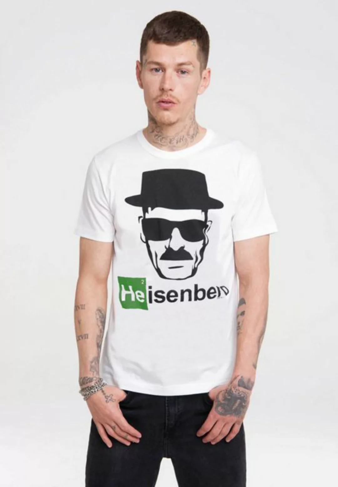 LOGOSHIRT T-Shirt Heisenberg mit coolem Print günstig online kaufen