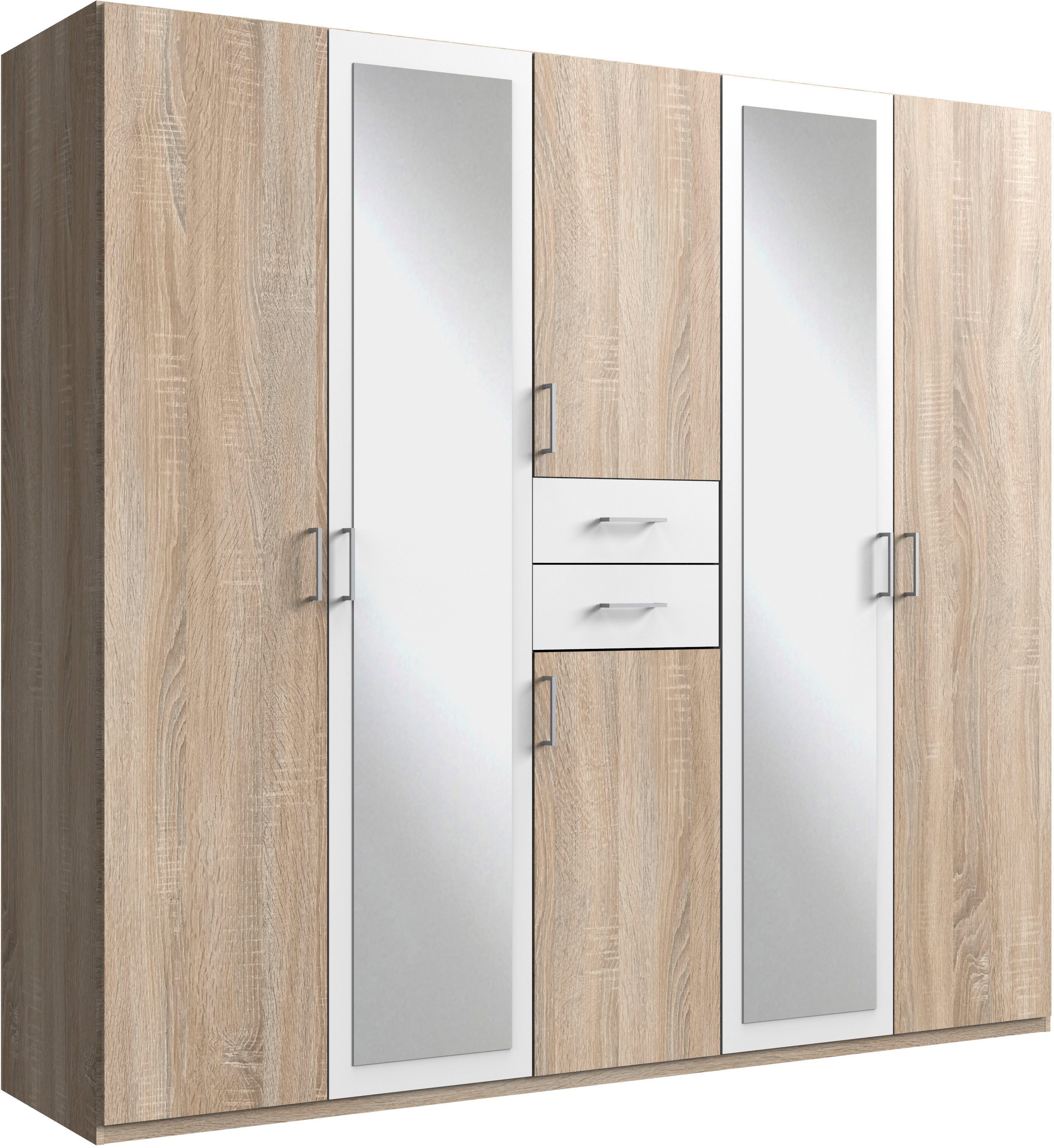 Wimex Kleiderschrank "Diver Drehtürenschrank mit Spiegel, 180, 225 o. 270cm günstig online kaufen