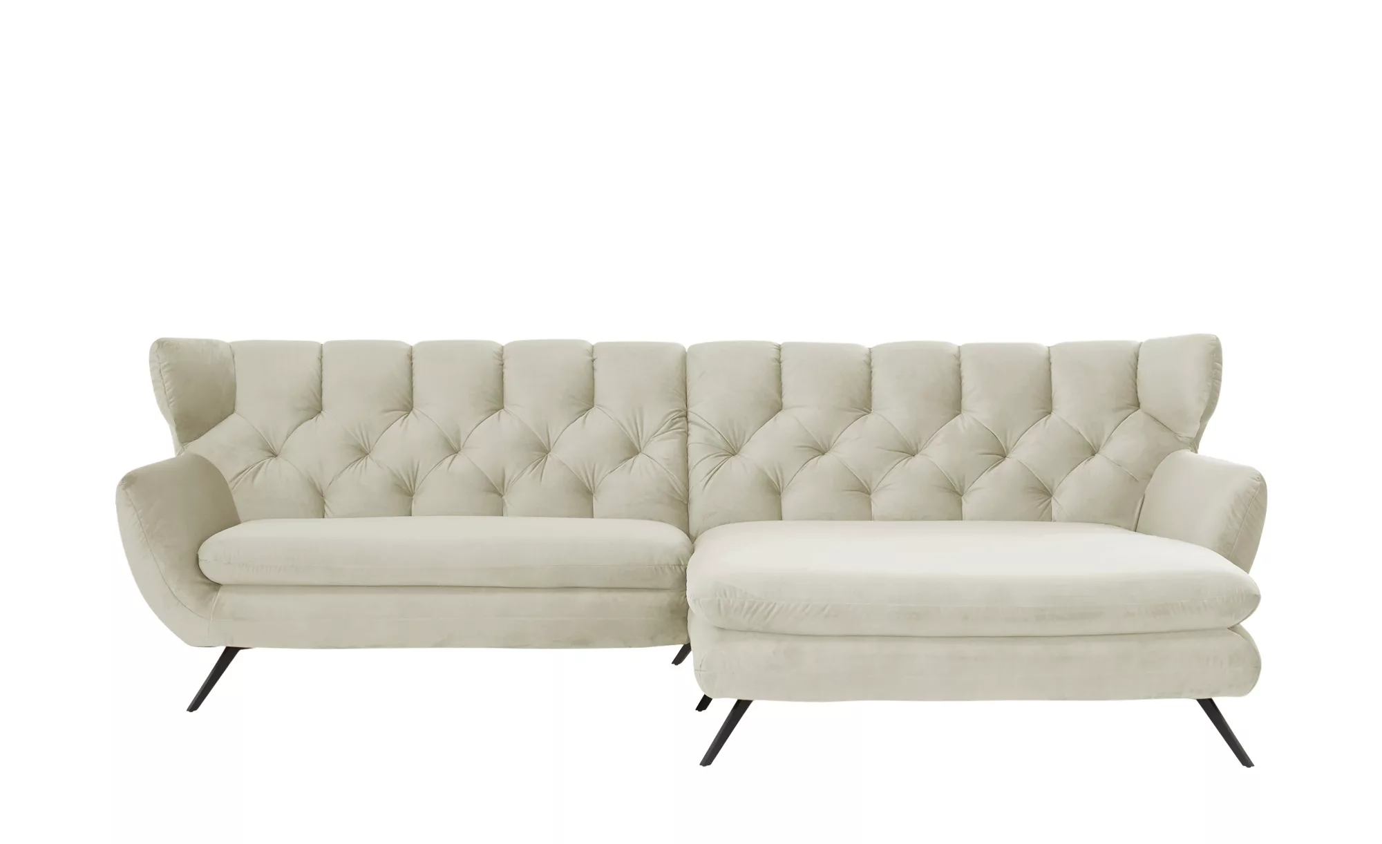 pop Ecksofa  Caldara ¦ creme ¦ Maße (cm): B: 300 H: 94 T: 175 Polstermöbel günstig online kaufen