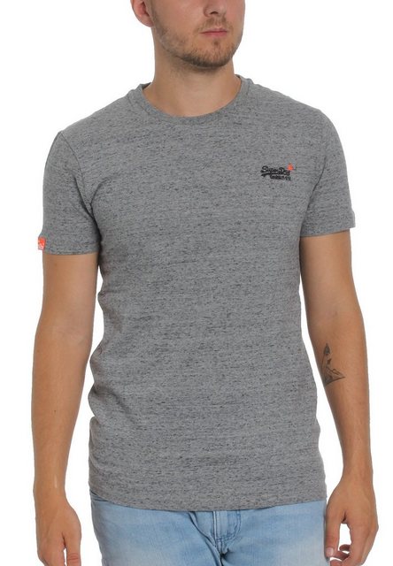 Superdry T-Shirt Superdry Herren T-Shirt ORANGE LABEL VNTGE EMB SS TEE Stee günstig online kaufen