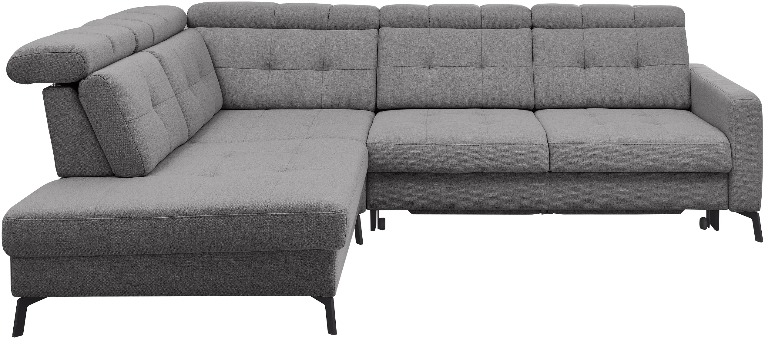 Musterring Ecksofa "MR 4615", mit Kopf- und Rückenverstellung, Metallfuß sc günstig online kaufen