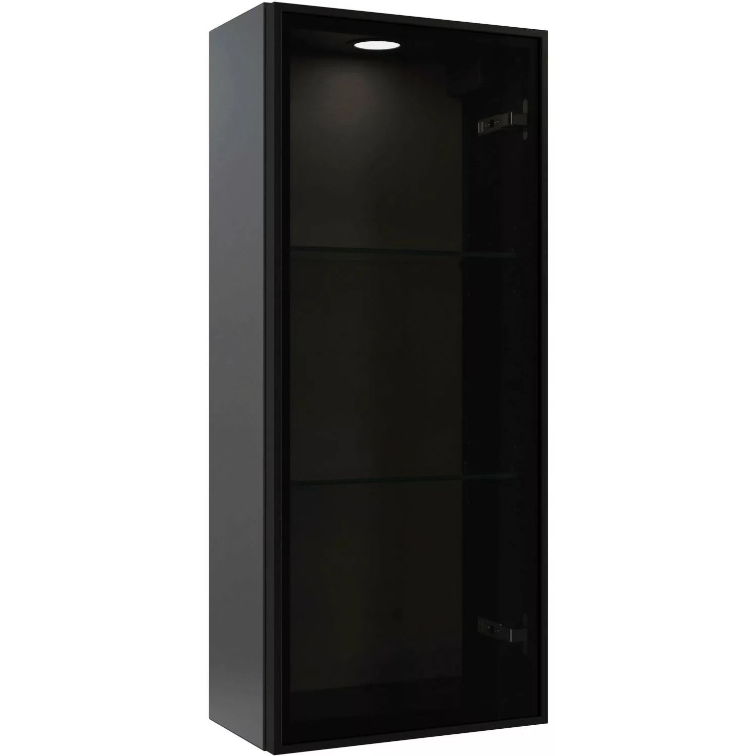 Pelipal Vitrinen-Wandschrank´Quantum 05 Anthrazit Seidenglanz 30 cm günstig online kaufen