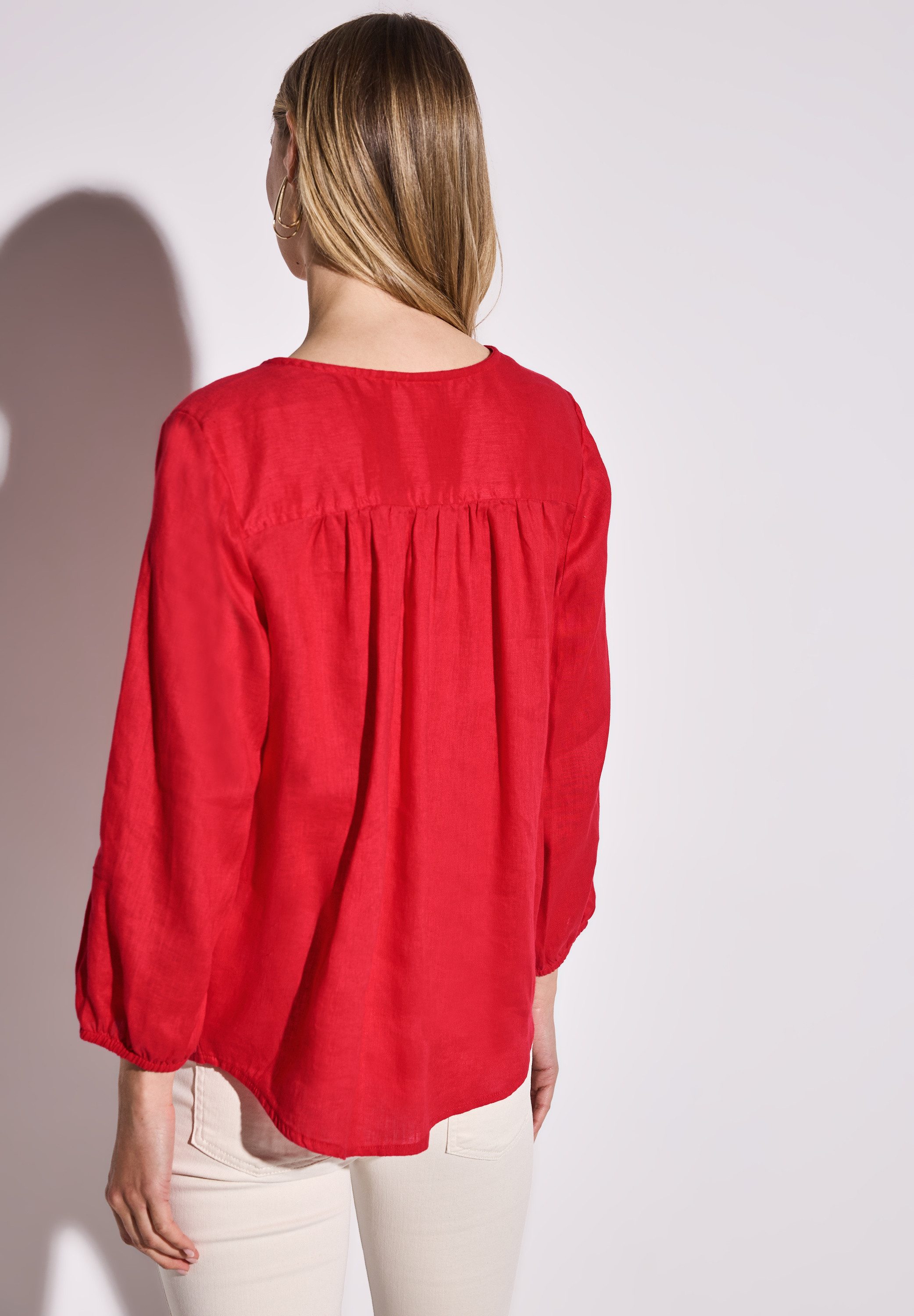 STREET ONE Hemdbluse, mit Knopfleiste günstig online kaufen